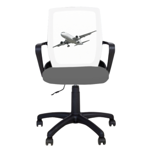 01 Fly Black Airplane 16678