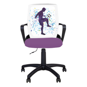 01 Fly Black Football Purple 16687