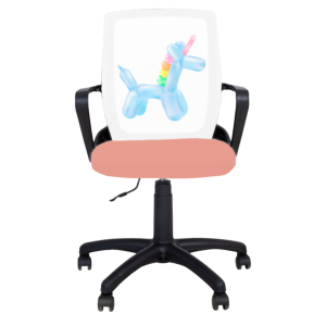 01 Fly Black Unicorn Balloon 16698